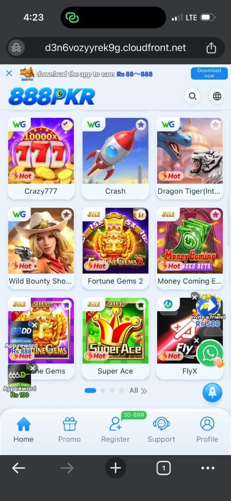 888PKR Games