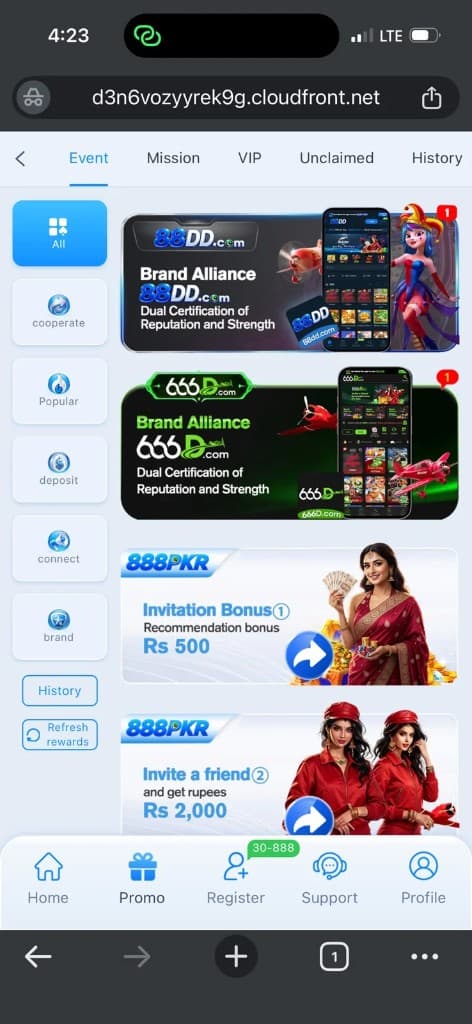 888PKR Promotions